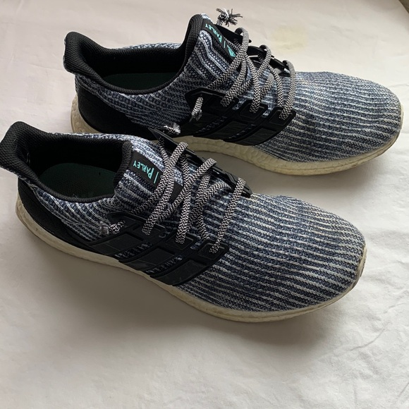 Adidas UltraBoost 4.0 x Parley | White Carbon Blue | Men's 13 - Picture 3 of 6
